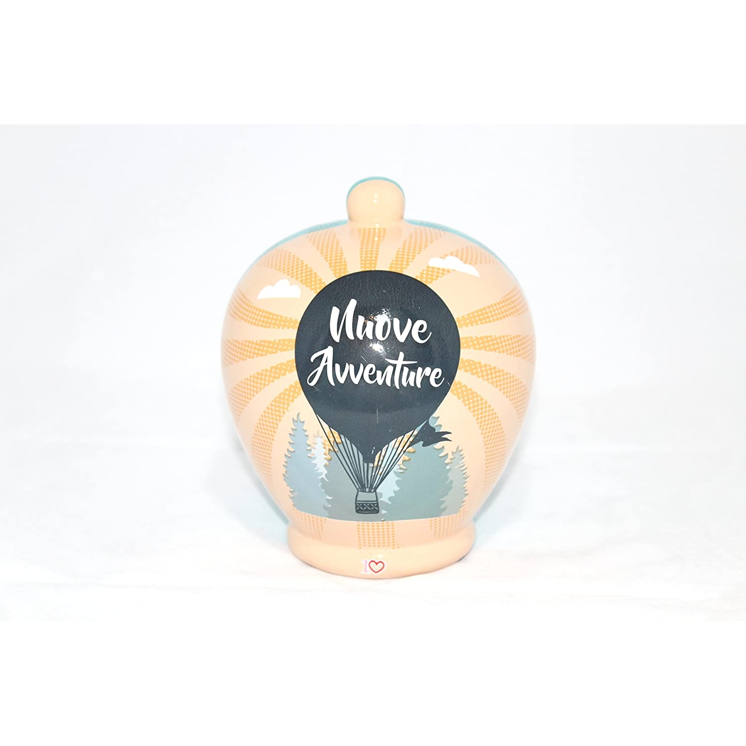 Acquista online Virca salvadanaio in terracotta h.18 cm circa Nuove avventure Virca